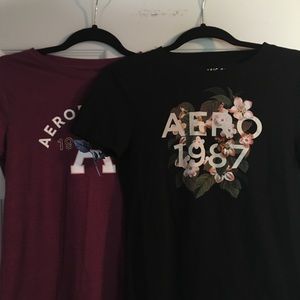 Lot of Two! Aeropostale Tees! Great Condition!